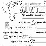 Auntie Toddlers Clic Haz sketch template
