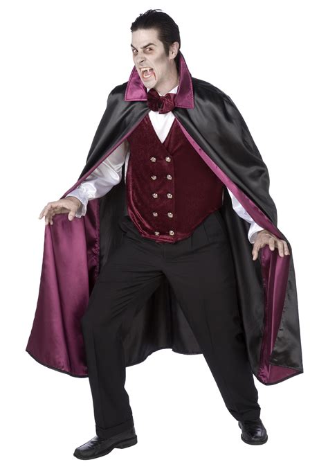 halloween custumes  men adults luxury vampire masquerade man vampire