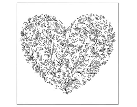 valentines day coloring pages  adults  coloring pages  kids