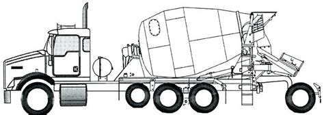 cement truck drawing  paintingvalleycom explore collection