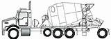 Cement Truck Drawing Mixer Paintingvalley Coloring Drawings sketch template