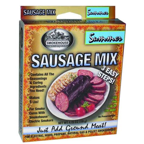 Smokehouse Products 9747 002 Summer Sausage Seasoning Mix Ebay