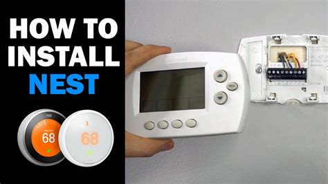 replace hvac thermostat   install nest thermostat youtube