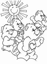 Coloring Care Pages Bears Girls Printable Cartoon Bear Color Book Characters Kids Vintage Sheets Filminspector Popular Gif sketch template