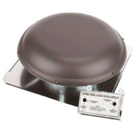 air vent 53832 weatherwood metal dome roof mounted power attic