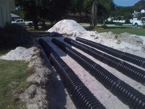 drain field drain field installation  lakeland southeastern septic