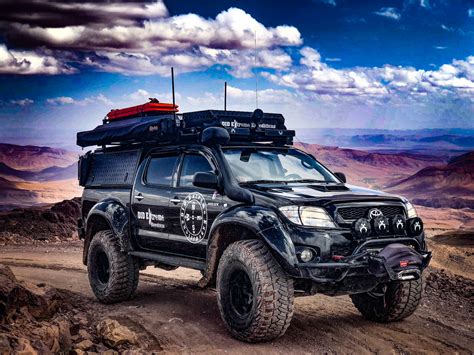 featured vehicle toyota hilux arctic truck  polar edition