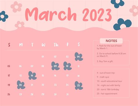 march  calendar template  holidays   word google