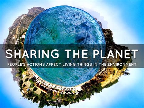 sharing the planet