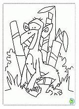 Coloring Stanley Dinokids sketch template