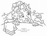 Coloring Pages Sh Getcolorings Washing Hands sketch template