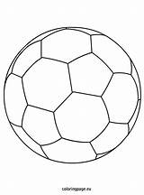 Ball Soccer Nike Coloring Pages Drawing Getdrawings sketch template