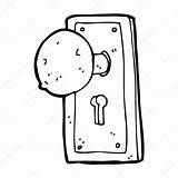 Knob Door Clipart Cartoon Old Drawing Doorknob Vector Clipground Getdrawings Clipartmag Royalty sketch template