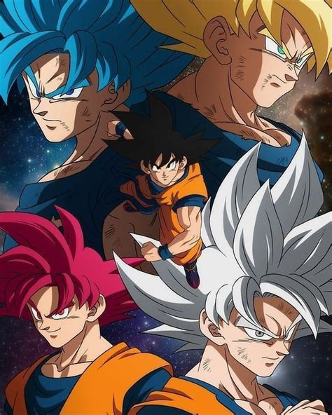Which Form Of Goku Is Your Favourite In 2020 Dragon