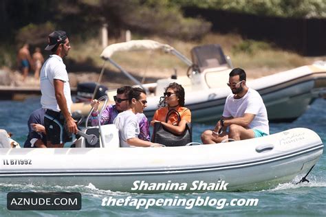 Shanina Shaik And Eli Mizrahi On The Beach In Saint Tropez France Aznude