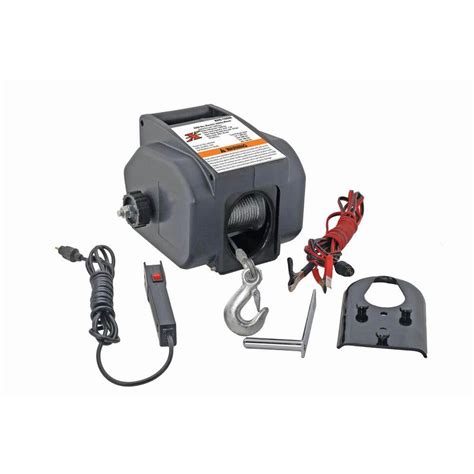 pro lift  ton portable electric winch    home depot