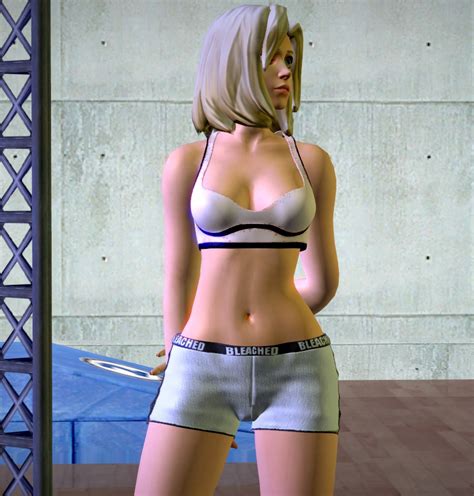 rule 34 3d blonde hair blue eyes gym shorts mercy