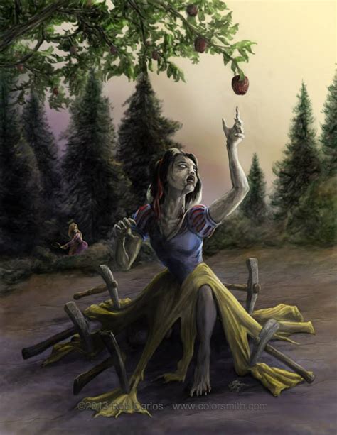 Artist Turned Disney Princess Into Horrifying Zombies And