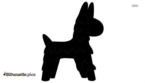 donkey pinata silhouette images pics