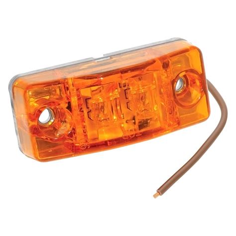 bargman     series amber led clearance marker light