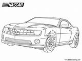 Coloring Nascar Pages Chevrolet Printable Adults Kids sketch template