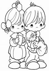 Precious Moments Coloring Pages Nativity Scene Christmas Getcolorings Printable Chr sketch template