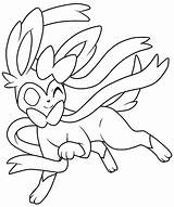 Sylveon Pokemon Coloring Lineart Sheet Pages Deviantart Template Sketch sketch template