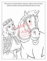 Princesses Coloring Book sketch template