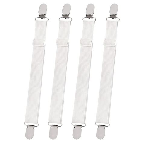 packs elastic bed sheet straps suspenders adjustable bed corner