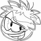 Coloring Puffle Rainbow Wecoloringpage sketch template