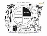 Grains Nutrition Foods Inglese Alimentazione Myplate Piramide Alimentare Alphabet Designlooter Webstockreview sketch template