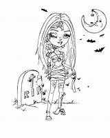 Coloring Zombie Pages Zombies Jadedragonne Deviantart Night Fairy Gory Halloween Jade Girl Template Dragonne sketch template