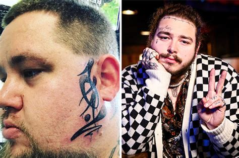 Face Tattoos Inking Addicts Reveal Extreme Tattoo Designs