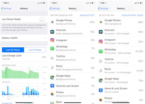 How To Identify Apps Draining Iphone Battery Life In Ios 12