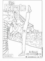 Karate Kid Coloring Pages Movie Pixels Getcolorings Getdrawings Color Printable sketch template