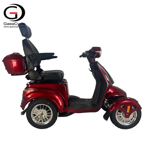 Gaea 500w 48v Eec Heavy Duty Senior 4 Wheel Mobility Scooters For Old