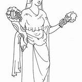 Greek Aphrodite Demeter Goddesses Gods Scifi Goddes sketch template