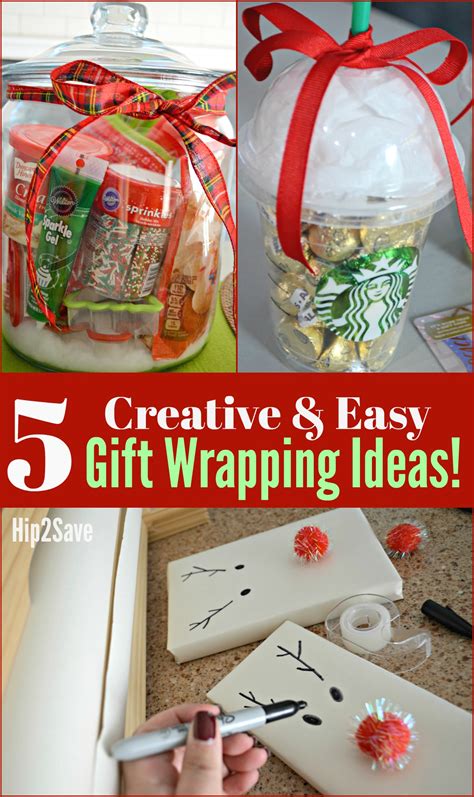 easy  unique christmas gift wrapping ideas hipsave