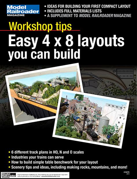 workshop tips easy    layouts modelrailroadercom