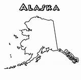 Alaska Coloring State Usa Pages Fishing Map Advertisement Book Flag Coloringpagebook sketch template