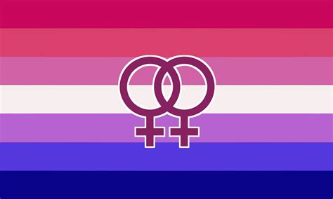 wlw flag bi lesbian flag incorporated made by sapphiirose on tumblr
