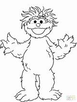 Sesame Street Coloring Pages Drawing Rosita Grover Abby Elmo Characters Grouch Oscar Super Printable Indiana Jones Ernie Outline Monster Stuffed sketch template