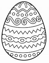 Coloring Easter Egg Pages Printable Adults Print sketch template