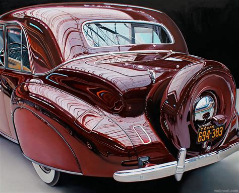realistic car painting  cheryl kelley  preview