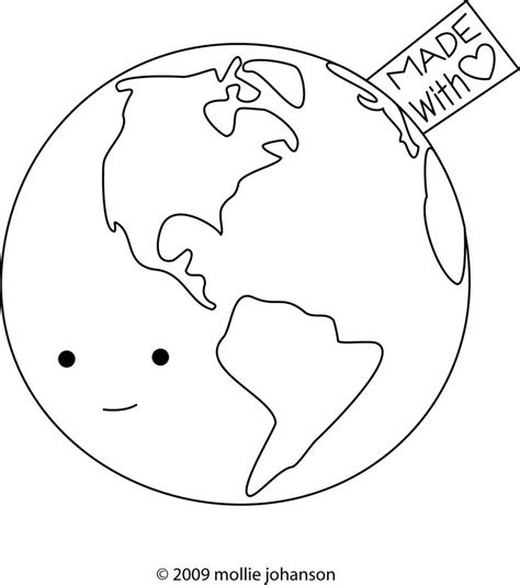 earth day coloring book page favecraftscom
