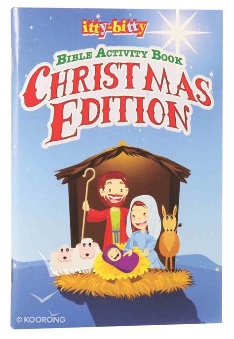 Bible Activity Book The Ages 5 10 Christmas Edition Itty Bitty