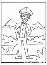 Blippi Pages Iheartcraftythings sketch template
