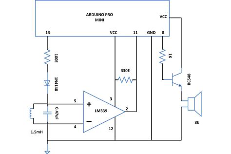 metal detector  arduino