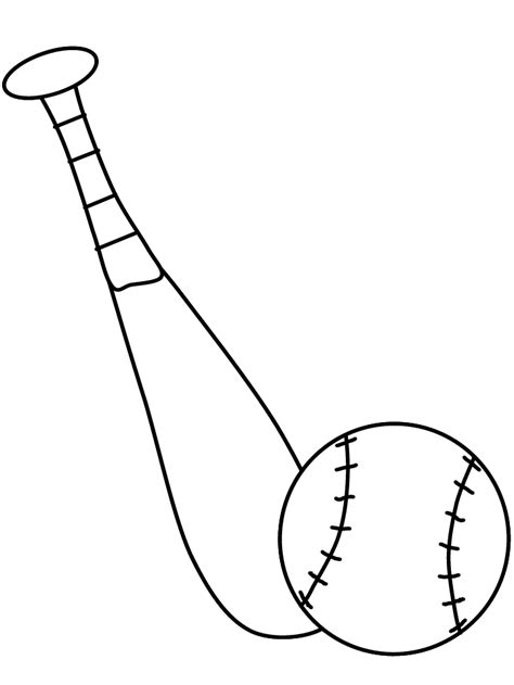 printable baseball coloring pages