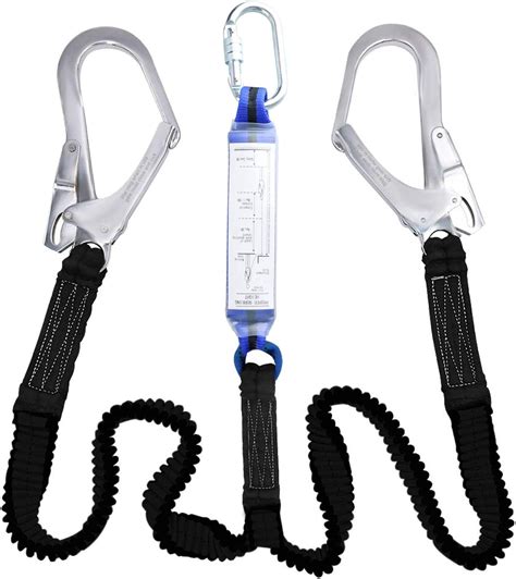 safety harness  shaped retractable fall protection safety harness lanyard   hooks